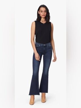 Mother Denim Jeans The Weekender Fray Tongue & Chic Size 27